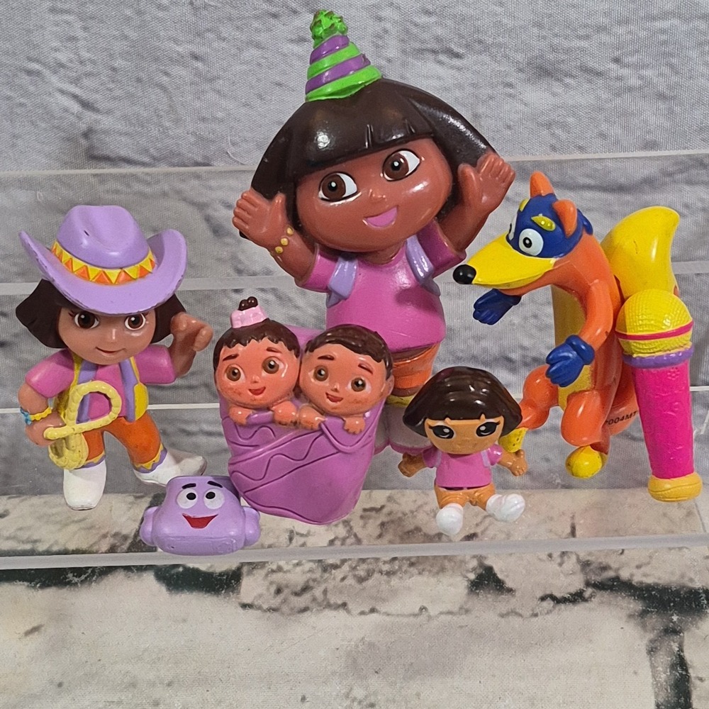 Dora The Explore Figure Lot Birthday Cowgirl Babies